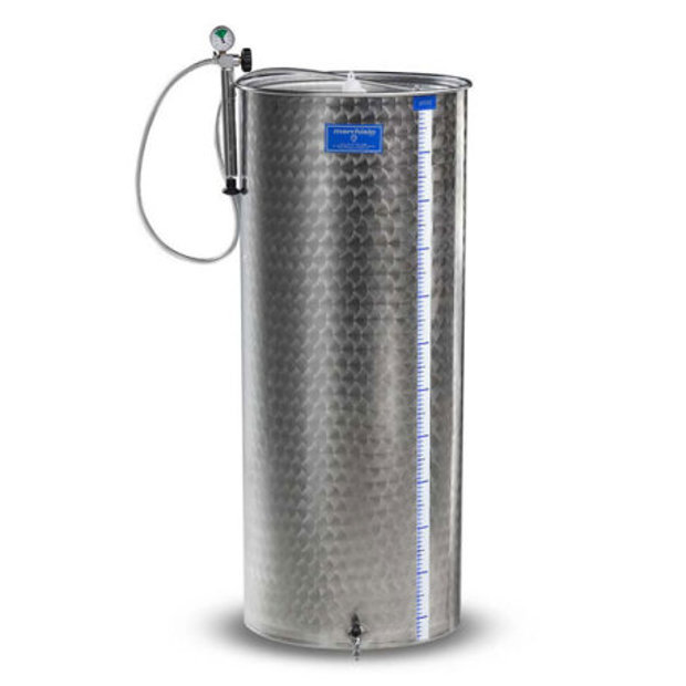 MARCHISIO stainless steel tank with floating lid, 100l