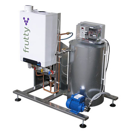 INDERST Pasteurizer frutty 250+gas fired boiler